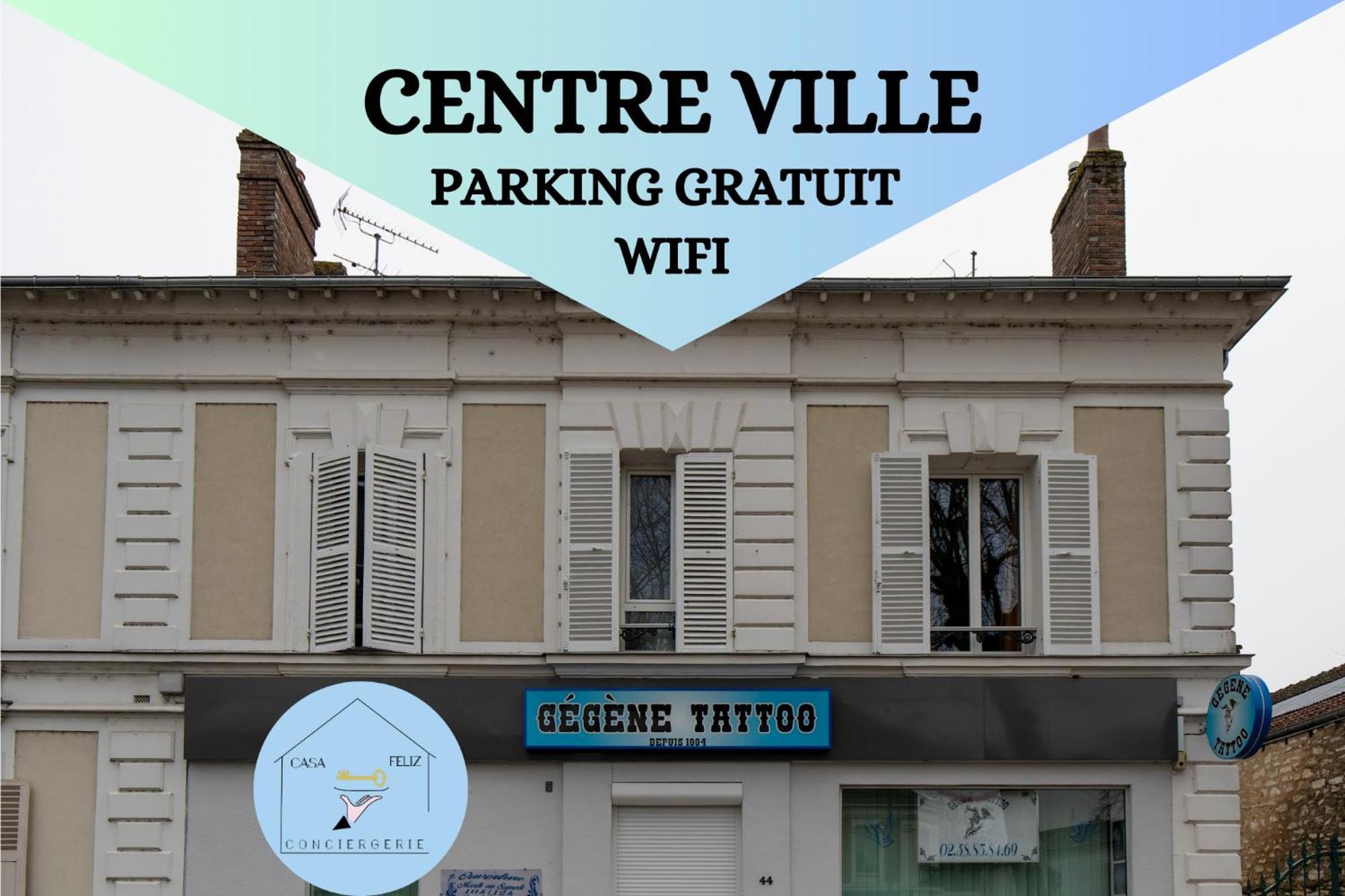 Appart Chez Gegene Montargis Eksteriør billede